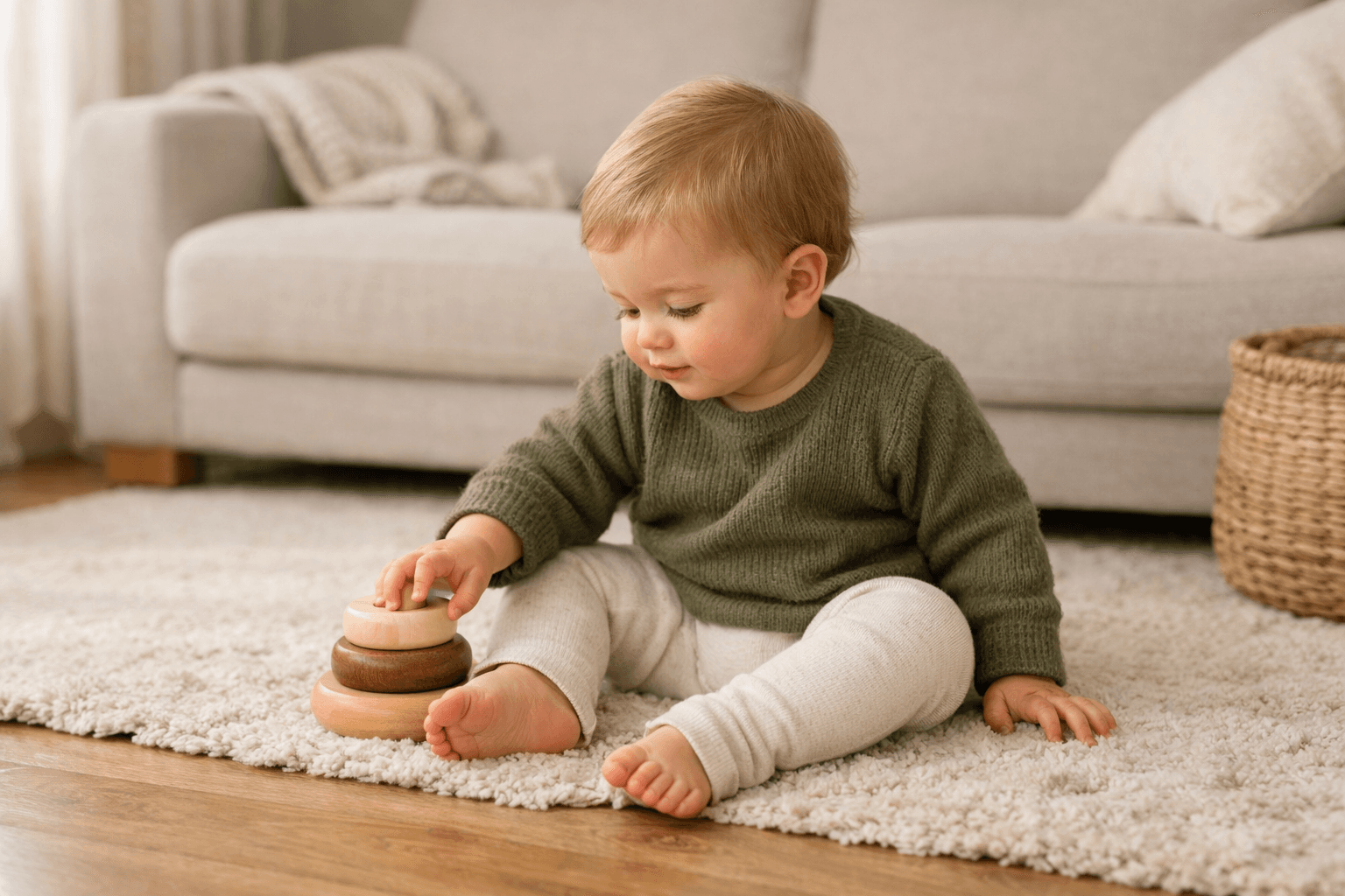 Bebé con leotarditos barefoot convertible